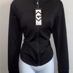 Black Zip-Up Jacket